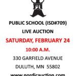 PUBLIC SCHOOL (I.S.D. #709) LIVE AUCTION (Feb. 24) Duluth, MN @ Duluth | Minnesota | United States