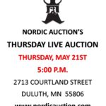 Nordic's Thursday Live Auction (May 21) @Nordic @ Nordic Auction