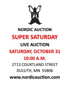 SUPER SATURDAY Live Auction (June 31) @Nordic @ Nordic Auction